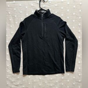 FREE FLY Men's Sweater 1/4 Zip Pullover S